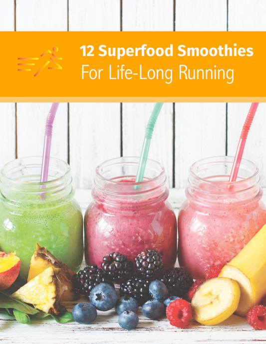 FREE eBook: 12 Superfood Smoothies for Life-Long Running